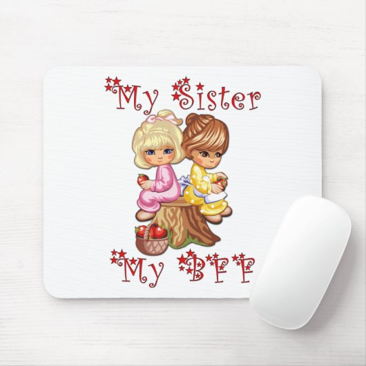 Mijn zuster Mijn BFF Muismat (Met muis)
