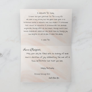 Mijn zuster Mijn Vriend Birthday Kaart