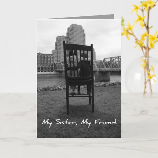 Mijn Zuster, Mijn Vriend Kaart (Gele Bloem)