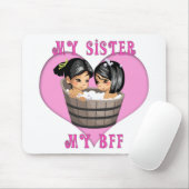 Mijn zuster MY BFF Bath Muismat (Met muis)
