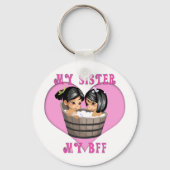 Mijn zuster MY BFF Bath Sleutelhanger (Voorkant)