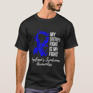 Mijn zusters gevecht is mijn gevecht met het syndr t-shirt