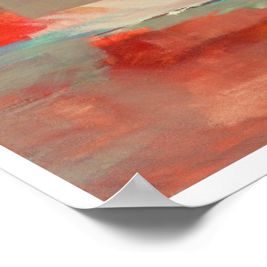 Mijn zuster's Uitzicht Poster (Hoek)