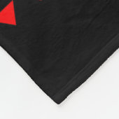 Mijn zwart eigen bedrijf runnen Afrikaanse Geschie Fleece Deken (Hoek)