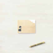 Mijn zwart lab Ate Mijn thuiswerk Post-it® Notes (Op bureau)