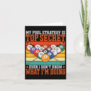 Mijn zwembadstrategie is top secret - zelfs poolsp kaart