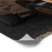 Mijnbestendige, tegen hinderlagen beschermde voert poster (Hoek)