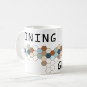 mijnbouw Genius Koffiemok (Voorkant links)