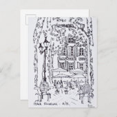 Mijnbouw in een Plaza | Aix en Provence, Frankrijk Briefkaart (Voorkant / Achterkant)