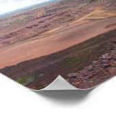 Mijnbouw in Paraburdoo Poster (Hoek)