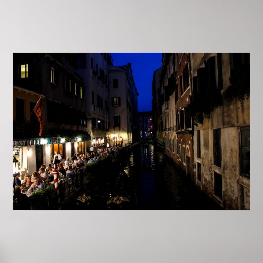 Mijnbouw in Venetië Poster (Voorkant)