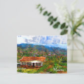 Mijnbouw op Madeira, Briefkaart Portugal (Staand voorkant)