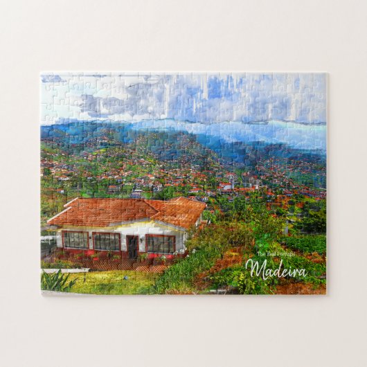 Mijnbouw op Madeira, Portugal Legpuzzel (Horizontaal)