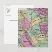 mijnbouwdistrict in Californië Briefkaart (Voorkant / Achterkant)