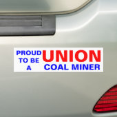 MIJNBOUWER VAN EEN VAKBOND BUMPERSTICKER (Op auto)