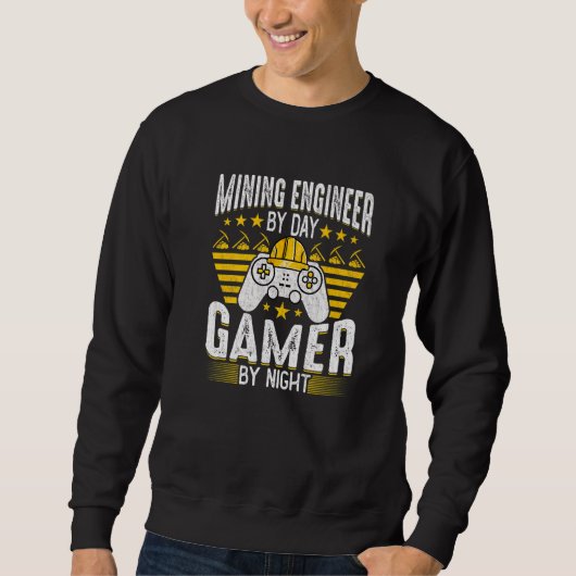 Mijnbouwingenieur Mijnbouw Engineering Game Engine Trui (Voorkant)