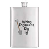 Mijnbouwingenieurs graven het flacon (Voorkant)