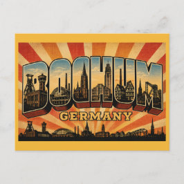 Mijnbouwmuseum Bochum Duitsland Briefkaart