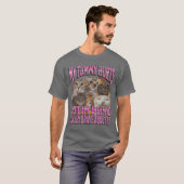 Mijnbuik Doet Pijn Grappige Kat Meme Bootleg vrien T-shirt (Voorkant volledig)