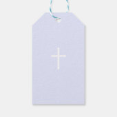 MIJNHEER BEDANKT VOOR HET KOMEN! Baptisme Gift Lab Cadeaulabel (Achterkant)