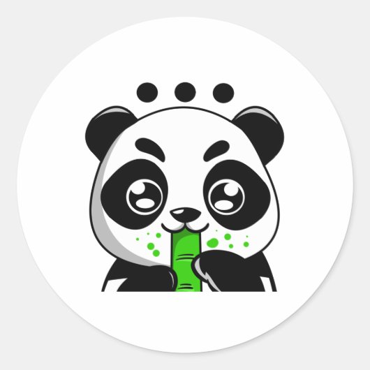 Mijnheer de sticker. ronde sticker (Voorkant)