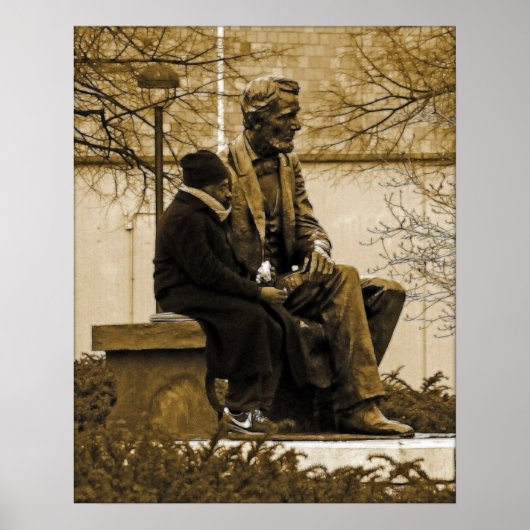 Mijnheer Lincoln, we hebben een nieuw President... Poster (Voorkant)