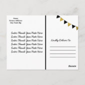 Mijnheer Onederful, dank u Briefkaart 2 (Achterkant)