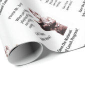 Mijnheer Trump, mag ik nog wat meer? Cadeaupapier (Rol Hoek)