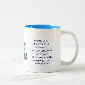 MijnIDENTITEIT FA 11oz Tweekleurige koffiekop W/LB Koffiemok