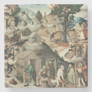 Mijnlandschap, 1521 stenen onderzetter