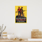 Mijnmeer KOAL US Fuel Administration Propaganda Poster (Keuken)
