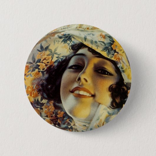 Mijnmeisje Ronde Button 5,7 Cm (Voorkant)