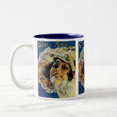 Mijnmeisje Tweekleurige Koffiemok (Links)