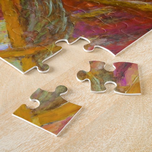 Mijnruimte in het land | Paul Bonnard | Legpuzzel (Zijkant)