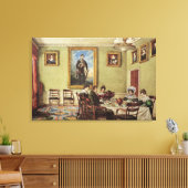 Mijnruimte in Langton Hall Canvas Afdruk (Insitu (Woonkamer))