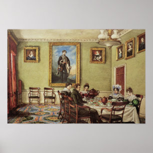 Mijnruimte in Langton Hall Poster