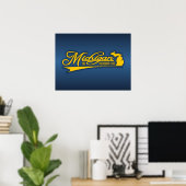 Mijnstaat Michigan Poster (Thuiskantoor)