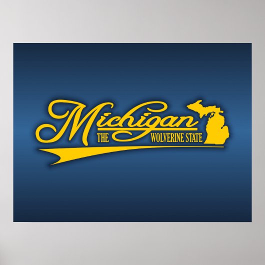 Mijnstaat Michigan Poster (Voorkant)