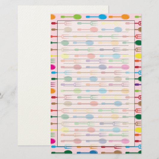 Mijnstructuur Briefpapier (Voorkant / Achterkant)