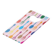 Mijnstructuur Creditkaart Flessenopener (Voorkant Gekanteld)