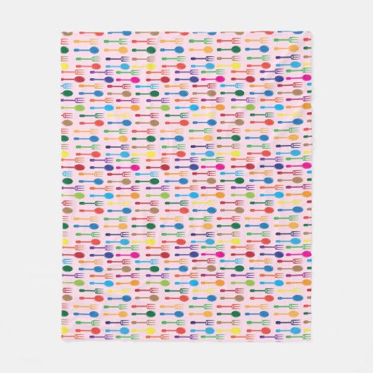 Mijnstructuur Fleece Deken (Voorkant)