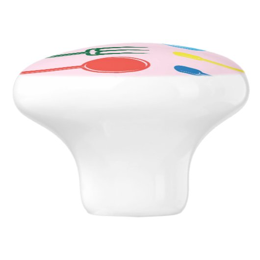 Mijnstructuur Keramische Knop (Zijkant)