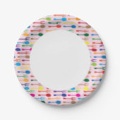 Mijnstructuur Papieren Bordje (Voorkant)