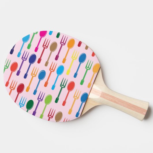 Mijnstructuur Tafeltennisbatje (Zijkant)