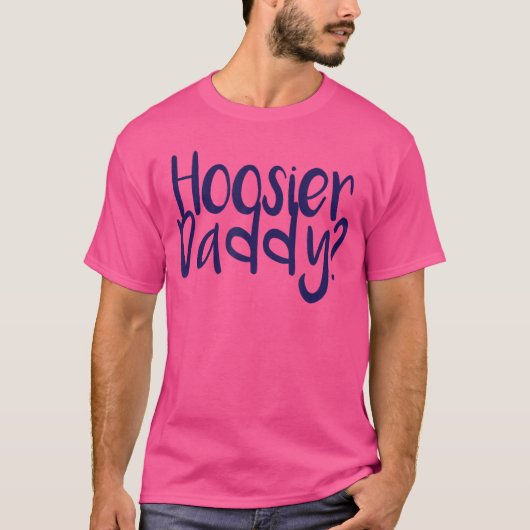 MijnT Hoosier Daddy-meisje T-shirt (Voorkant)