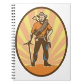 Mijnwerker Prospector Notitieboek (Voorkant)