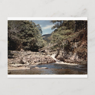 Mijnwerkersbrug Betws y Coed Ouderwetse Rivier Uit Briefkaart