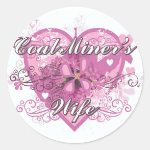 MIJNWERKERSVROUW RONDE STICKER