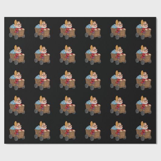 Mijnwerkwagen Doc Sneeuwwitje Diamond Art Cadeaupapier (Vlak)
