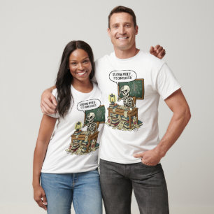 Mijzelf bestuderen Het is ingewikkeld Grappige Med T-shirt